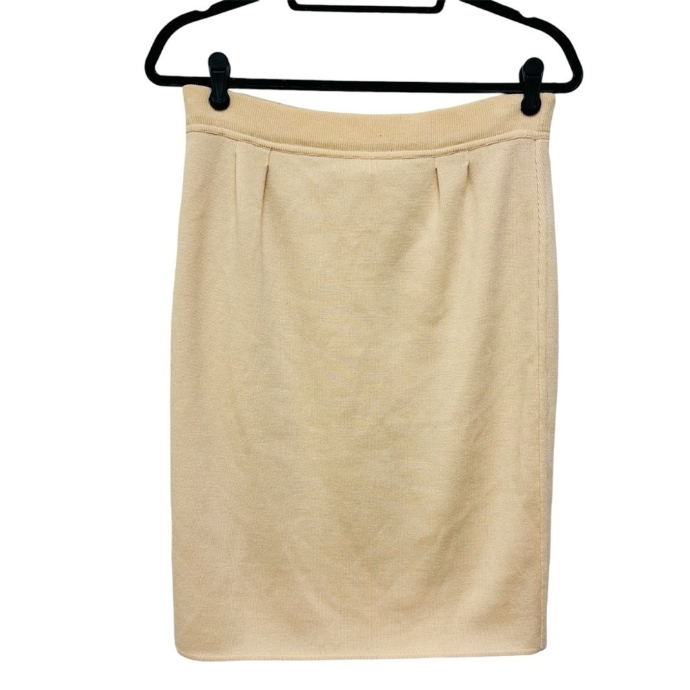 Escada Wool Blend Pencil Skirt